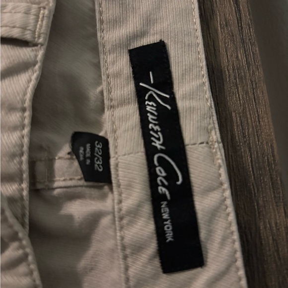 Kenneth Cole New York Men’s Khaki Pants 32x32 - Picture 2 of 4